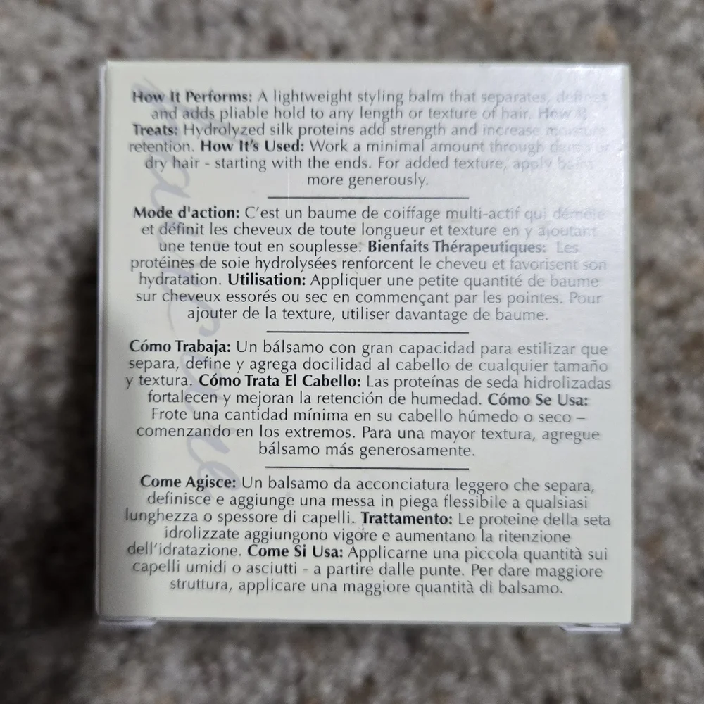 NIB Ecru New York Silk Texturizing Balm